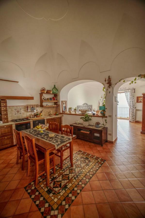 Villa La Dimora Degli Dei Praiano Exterior foto